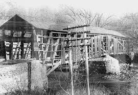 Rickety Wooden Cromwell Bridge At Cromwell Bridge And Glen Arm Roads This Photo Was Taken Before Covered Bridges Baltimore And Ohio Railroad Baltimore City