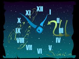 7art scorpio zodiac clock screensaver