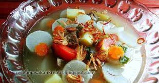 Resep Sayur Sup Lobak Bening Daging Sapi Resep Sayuran Lobak Daging Sapi