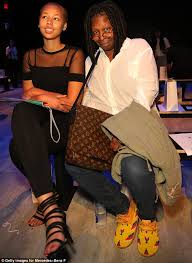 She got her first stage experience at the age of 8, when she was taking part in ru. Whoopi Goldberg And Granddaughter Jerzey Sit Front Row At New York Fashion Week Daily Mail Online