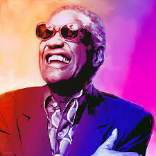 Ray Charles Face Mask by Greg Joens