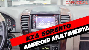 Kia Sorento Android Multimedya Sistemi Montaj Uygulamasi Youtube