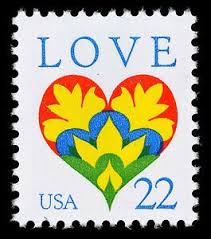 The Design Of This 1987 Love Stamp Was Unveiled During A New Year S Eve Celebration At The Pavilion At Th Postage Stamps Usa Love Stamps Vintage Postage Stamps