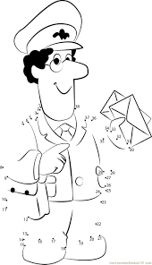 Hand painted stones printable flower coloring pages preschool crafts postman imaginary play coloring pictures postman pat crafts kids prints. Postman Pat Coloring Pages Coloring Home