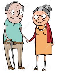 Eine seite, wo es gute sketche gibt, oder hat jm. Illustration Von Einem Glucklichen Alten Ehepaar Hand In Hand Lizenzfrei Nutzbare Vektorgrafiken Clip Arts Illustrationen Image 22507844