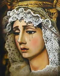 Una pintura al oleo obra de Juan Luis Muro, ilustra la portada del Boletín  Informativo de la Exaltación