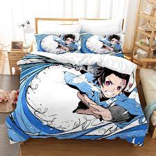 Maybe you would like to learn more about one of these? Anime Bedding Set Demon Slayer Cartoon Kids Gift Duvet Cover Set Twin Full Queen King Double Bed Linen Set 2 3 Piece Dropship Bedding Sets Aliexpress