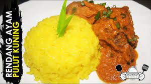 Rendang ayam 2ekor dan sambal tumis udang masak santai selamat menonton belanja lagi. Rendang Ayam Pulut Kuning Youtube