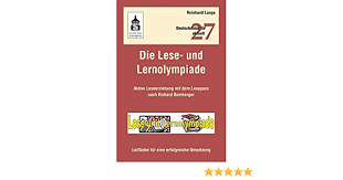 8/27/2008 7:04:00 pm company : Die Lese Und Lernolympiade Aktive Leseerziehung Mit Dem Lesepass Nach Richard Bamberger Leitfaden Fur Eine Erfolgreiche Umsetzung Deutschdidaktik Aktuell Amazon De Lange Reinhardt Bucher