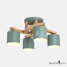 Maybe you would like to learn more about one of these? Cylinder Dining Room Ceiling Light Metal 4 Lights Nordic Style Semi Flush Mount Light In Macaron Green Beautifulhalo Com
