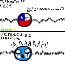 Последние твиты от chile temblores (@chile_temblores). Picture Comic S And Videos Countryballs Humans Memes Memes Divertidos Memes Chistosisimos
