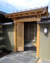 An attractive looking lady answered the front door. Japanese Style Entrance Gate And Front Door Asian San Francisco By Ki Arts Houzz Uk