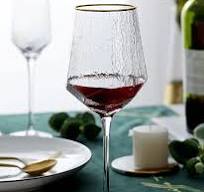 500ml Custom Clear Diamond Shape Wine Glass Goblet for ...