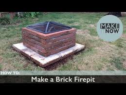 Read on for shopping lists and tutorials for all 27 awesome diy firepit ideas. How To Make A Brick Fire Pit Youtube