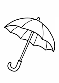 Guarda Chuva Normal Para Colorir Imprimir E Desenhar Colorir Me
