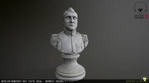 3d printed napoleon bonaparte bust. Kye Holt Napoleon Bonaparte Bust Statue