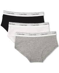 3 Pk Hipster Underwear Little Big Girls