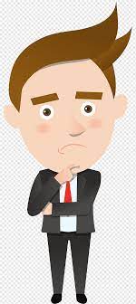 🤔 thinking face emoji meaning. Man Standing Wearing Black Notched Lapel Suit Jacket Person Thinking Person Child Hand People Png Pngwing