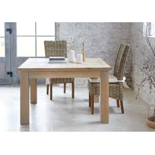 Codes promo, ventes flash, livraison offerte, trouvez le produit de vos rêves à prix réduit ! Table De Repas Carree Extensible Contemporaine En Chene Massif Milano Depot Des Docks