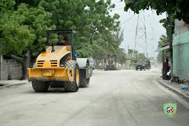 Travaux de construction routière à...