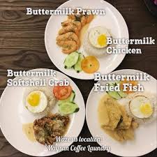 Cafe ~ serving western, korean & malay cuisines laundry ~ self service & 24 hours, open every day. Alami Homestay Trefoil In Malaysia