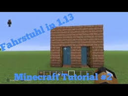 Minecraft Fahrstuhl In Der 1 13 Bauen Mega Einfach Deutsch German Youtube Minecraft Fahren Playstation