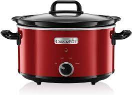 I libri per slow cooker da non perdere. Crock Pot Slow Cooker Pentola Per Cottura Lenta Capienza 3 5 L Adatta Fino A 4 Persone 210 W Rosso Amazon It Casa E Cucina