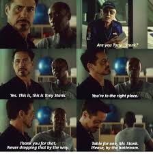 Who is the genius billionaire playboy philanthropist tony stark? Genius Billionaire Playboy Philanthropist