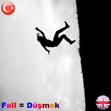 Fall Dusmek Fiilin Ikinci Hali Fell Ucuncu Hali Fallen Okunusu Faull Wordseng Trans Ordu Latina