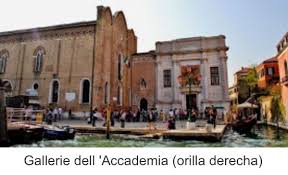 La galería de la academia se encuentra en el sestiere di dorsoduro, cerca del puente de la academia, en lo que fue el conjunto formado por la iglesia de santa maria della carità, el convento de los canónigos de letrán y la. Galeria De La Academia En El Gran Canal Venecia Scenes Street View Street