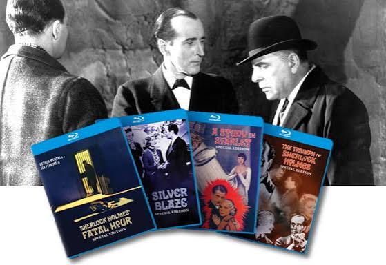 Four Beautifully Restored Mysteries – THE SHERLOCK HOLMES VAULT COLLECTION  Available on Blu-ray and DVD December 21st From The Film Detective – We Are  Movie Geeks