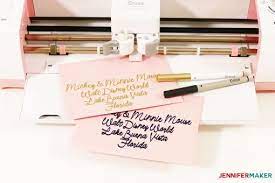 Cricut Writing And Pen Tutorial Tips And Tricks Jennifer Maker Cricut Projects Cricut Invitations Cricut Wedding Invitations