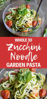 This Healthy Zucchini Noodle Recipe Is So Easy To Make And Will Become A Dinner Healthy Noodle Recipes Zucchini Noodle Recipes Healthy Zucchini Noodle Recipes