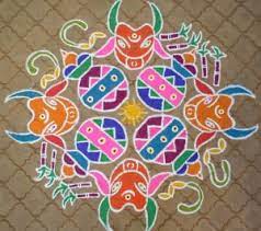 It a spiritual and divine practice (sadhana) where women clean their houses and then draw these mattu pongal kolams. 100 Best Pongal Kolam Images Pongal Kolam Celebration Pictures