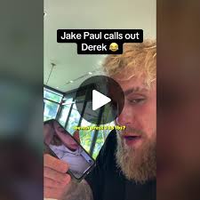 Derek where is all the “work” you putting in? 🤔 #jakepaul #betrderek...