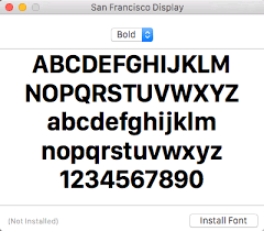 San Francisco Font For Mac Rmtweb