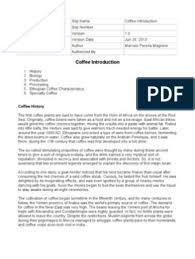 Coffee Introduction Waitstaff Restaurant Management How To Plan