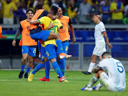 Miranda heads home late superclasico winner. Brazil Vs Argentina Gabriel Jesus Ends Goal Drought In Copa America Semi Final To Prove Himself As Brazil S Future Sports Love Me