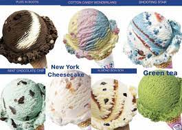 Bts Ice Cream Pick Mom Is Alien Cotton Candy In Wonderland Shooting Star Mint Ch Green Tea Cheesecake Mint Chocolate Chips Mint Chocolate