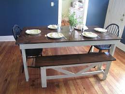 Barks Blog The Story Of Jason And Jaime The Table Stained Table Diy Dining Table Dining Room Table
