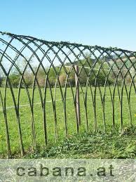 Eng Geflochtener Weidenzaun Aus Aschweide Mit 4 Ruten Pro Pflanzloch Weidenzaun Weiden Garten Pflanzen