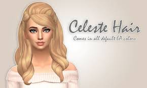 It also shows up in live mode. Celeste Hair At Ivo Sims Sims 4 Updates Sims 4 Sims Hair Sims