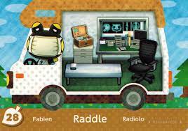 Animal crossing raddle