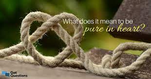 Highly favored or fortunate (as e.g. What Does It Mean To Be Pure In Heart Gotquestions Org