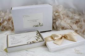 Beautiful Swirls Box Invitation Bow Mailer Gorgeous Filler Gold Glitter Fabulous Chic Romantic Wedding Invite Box Invitations