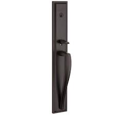 So let's get right into our picks of the best door handlesets currently available on the market. Baldwin Torrey Pines Venetian Bronze Low Profile Single Cylinder Entry Door Handleset Torrey Door Lever Feat Smartkey Security 180tpextol11psl The Home Depot