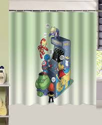 Avengers classics retro captain america liberty shower curtain. Marvel Funny Comics Baby Custom Shower Curtain 180x180cm Waterproof Fabric Shower Curtain For Bathroom With Free Hooks Curtain Fabric Design Curtain Fabric Sheerfabric Rosette Aliexpress