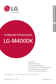 Yapz cara mengatasi lupa password domino topbos ialah dengan melakukan reset password sehingga anda bisa memulihkan akun higgs domino tersebut dengan mudah. Lg M400dk Manual Pdf Download Manualslib