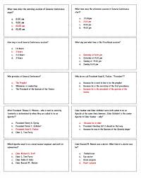 Have fun making trivia questions about swimming and swimmers. General Conference Trivia Game The Red Headed Hostess
