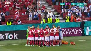 The euro 2020 game between denmark and finland in copenhagen was delayed after danish star christian eriksen collapsed on the field and was given cpr in a medical emergency during. Ncr4lo Bw1uycm